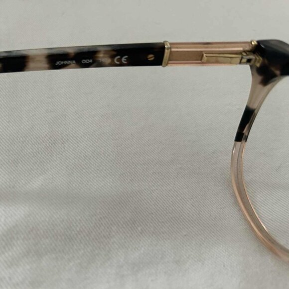 Kate Spade Johanna Blush Tortoise Cat Eye Eyeglass Frames With Case - Picture 6 of 11